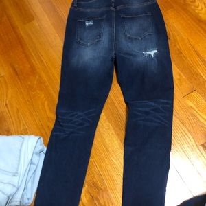 dark wash colored jeans